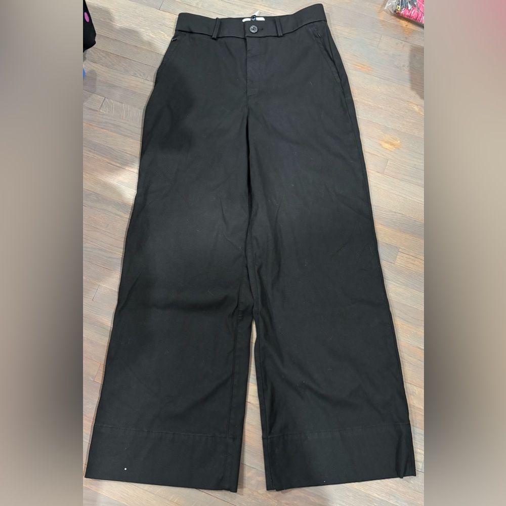 SPANX Black Wide Leg Pants